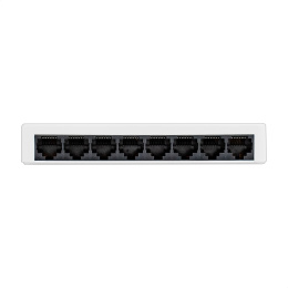 Коммутатор неуправляемый ExeGate EDES-1008C 8-портовый UTP 10/100Mbps, с функцией энергосбережения Green Ethernet Technology , настольный/настенный EX298686RUS