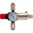 Фильтр PG-3000-03 с регулятором давления и манометром вход-выход быстросъем резьба 3/8" Pegas pneumatic 4509