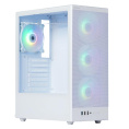 Корпус компьютерный Defender RaptorX белый,ATX,4fans,switch&M/BSync (25123)