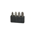 Набор бит крестовых PH 4 шт, PH1-PH3, 1/4" 10106004P-1 AIST 00-00025980