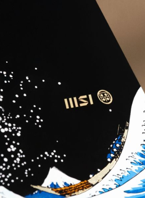 MSI выпустила коллекционный ноутбук Prestige 13 AI+ Ukiyo-e Edition