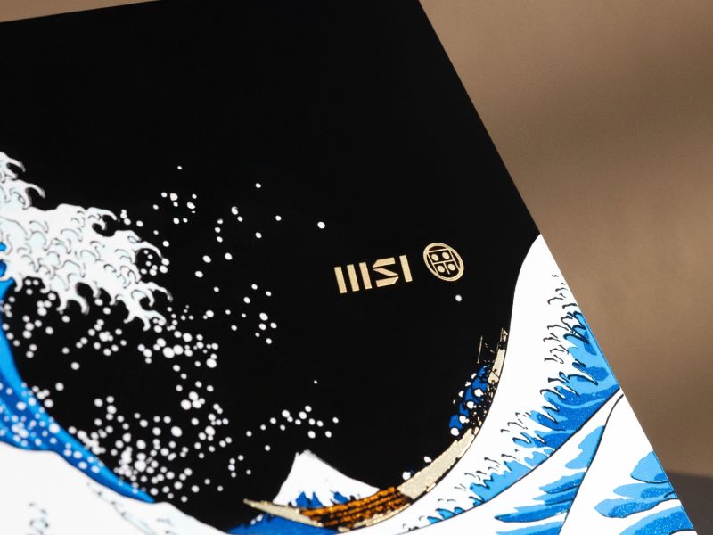 MSI выпустила коллекционный ноутбук Prestige 13 AI+ Ukiyo-e Edition