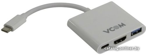 Конвертер VCOM CU427 USB-CM to HDMI+USB3.0+USB-C Adapter
