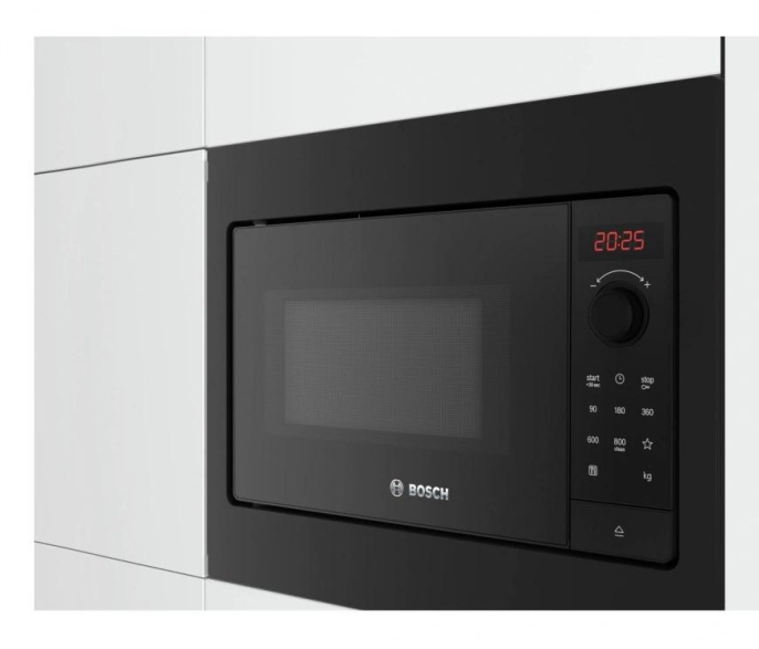 Микроволновая печь Bosch BFL523MB4 20л. 800Вт черный встраиваемая