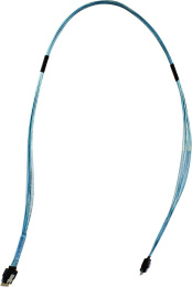 КАБЕЛЬ ДЛЯ СЕРВЕРА Gigabyte 25CFM-650820-A4R Cable SLIMLINE SAS SFF8654 x4-SFF8654 x4 650mm