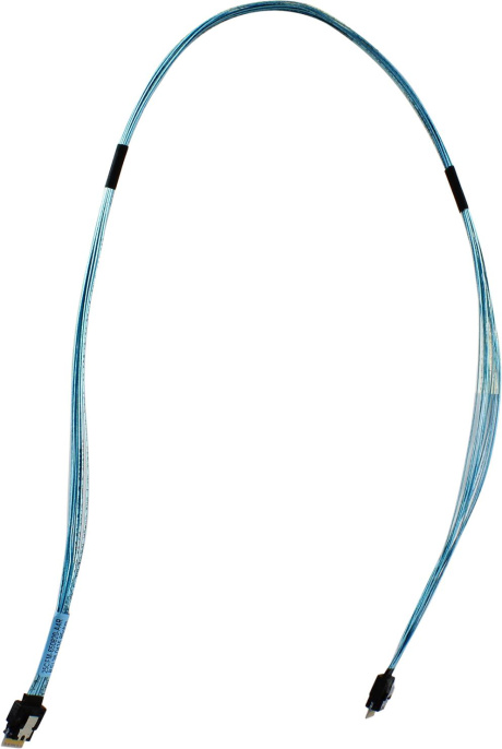 КАБЕЛЬ ДЛЯ СЕРВЕРА Gigabyte 25CFM-650820-A4R Cable SLIMLINE SAS SFF8654 x4-SFF8654 x4 650mm