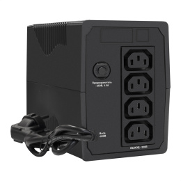 ИБП ExeGate Power Back BNB-800.LED.AVR.4C13 800VA/480W, LED, AVR, 4*C13, батарея 12V 9Ah, Black EX292773RUS