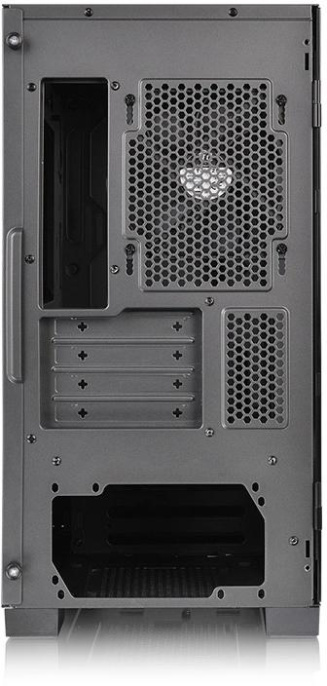Корпус Thermaltake S100 TG черный без БП mATX 5x120mm 4x140mm 1x200mm 1xUSB3.0 1xUSB3.1 audio bott PSU