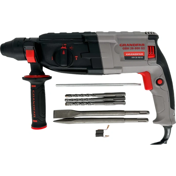 Перфоратор GRANDFAR 3.2 Дж,850Вт GBH28-900G2
