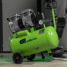 Компрессор поршневой СИБРТЕХ МБ 1100/24 безмасляный [58006]