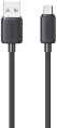 Кабель Usams US-SJ690 micro Striped Data Cable-KY Series 1m Черный SJ690USB01
