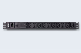 ATEN PE0110SG-AT-G Устройство распределения питания, без управления, 10A, 2.40kW, 10 портов, 1 банк, без IP доступа, ввод C14, 10*C13; без шнуров