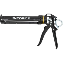 Пистолет для герметиков Inforce полуоткрытый, поворотный, 320мл 01-13-09