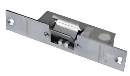 Электромеханический замок ZKTeco AL-131NC при подаче напряжения блокируется, рабочее напряжение: DC12V вход, рабочий ток: 240 мА, сила удержания: 400 кг