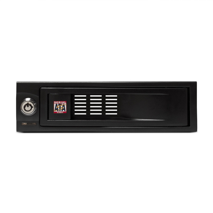 Корзина для HDD ExeGate HS135-01 (универсальная, на 1*3,5" SATA/SAS HDD, занимает 1*5,25" отсек, RTL) EX289283RUS