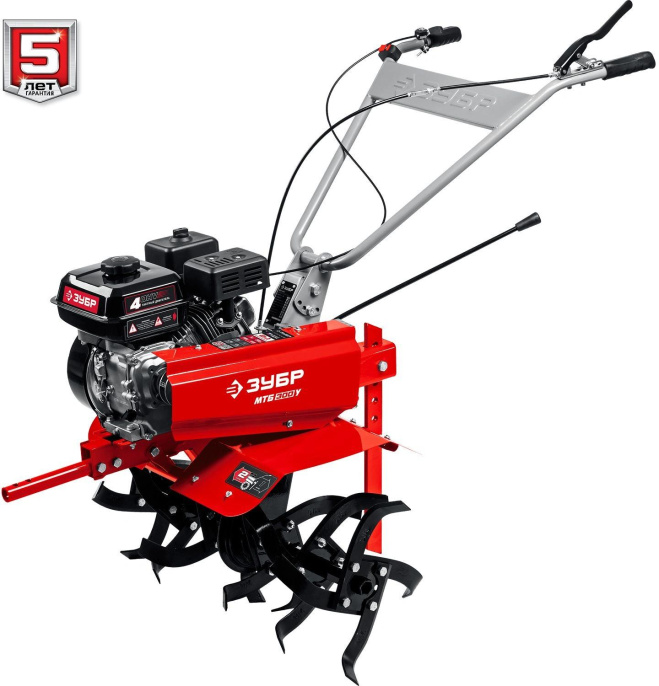 Мотоблок Зубр Мастер МТБ-300 У бензиновый 5.15кВт 7л.с.