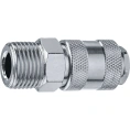 Переходник ЗУБР Профессионал 1/2"M - рапид муфта 64911-1/2