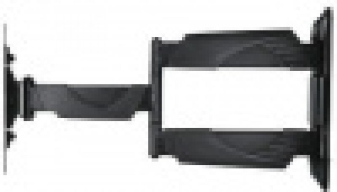 Кронштейн для телевизора HAMA H-118665, 10-48", настенный, поворот и наклон,  черный [00118665]