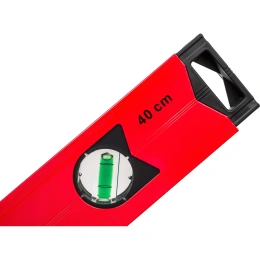 Алюминиевый магнитный фрезерованный уровень Gigant Professional 400 мм 3 глазка GPGW-40-1