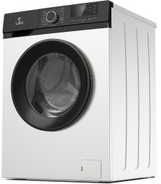 Стиральная машина LEX LWM10012WBlID, с фронтальной загрузкой, 10кг, 1200об/мин, с паром, инверторная