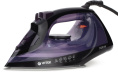 Утюг Vitek VT-8316, с паровым ударом, 2400Вт, черный и фиолетовый
