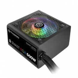 Блок питания Thermaltake Smart RGB 500, 500Вт, 80 PLUS WHITE, 120мм, черный, retail [ps-spr- 0500nhsawe-1]