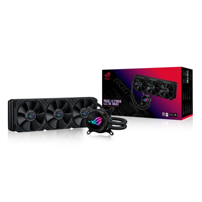 Жидкостная система охлаждения ASUS ROG STRIX LC III 360 /AIO COOLER,ASETEK,SIGRID V2, ARGB 90RC00T0-M0UAY0