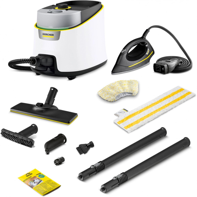 Пароочиститель Karcher SC 4 Deluxe Iron EasyFix, белый [1.513-462.0]