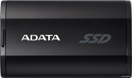 Накопитель SSD A-Data USB-C 500GB SD810-500G-CBK SD810 черный