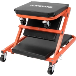 Подкатной стул-лежак трансформер Gigant на 6-ти колесах GTLC-6