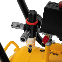 Компрессор поршневой Denzel DLS 2200/50 безмасляный 380л/мин 50л 2200Вт желтый