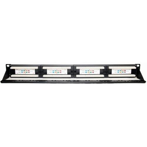 5bites PPU55-07 Патч-панель UTP / 5E / 24P / KRONE / 110 / DUAL IDC / 1U / 19"