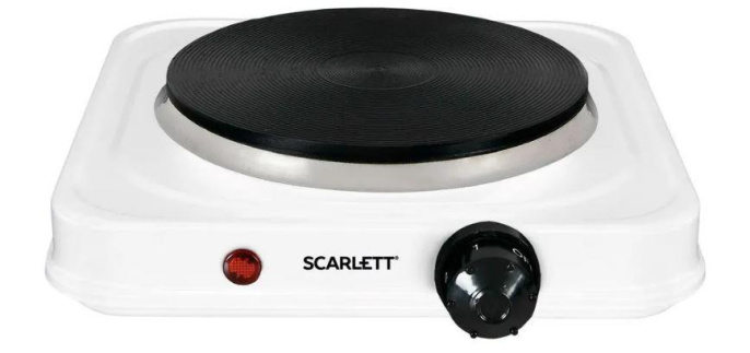 Электрическая плитка SC-HP700S41 WHITE SCARLETT