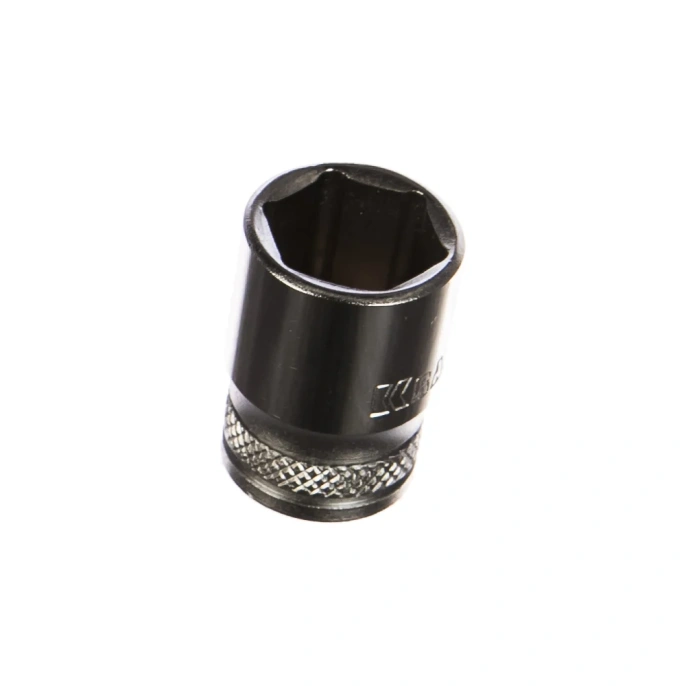 Торцовая головка "INDUSTRIE QUALITAT" хромосатинированная (FLANK, 1/4", 13 мм) Kraftool 27815-13_z01