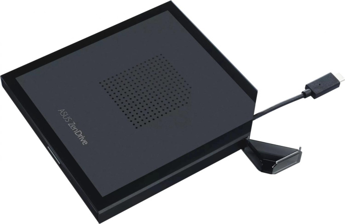 Оптический привод DVD-RW ASUS SDRW-08V1M-U/BLK/G/AS, внешний, USB Type-C, черный,  Ret