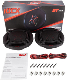 Колонки автомобильные Kicx ST 132, 13 см 5 дюйм. , комплект 2 шт. [2012682]