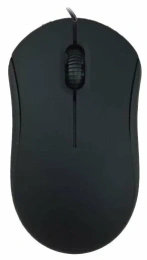 Компьютерная мышь RITMIX ROM-111-BLACK ноутбучная мышь, проводная USB Type-A, сенсор оптический 800 dpi, 3 кнопки, колесо с нажатием, цвет черный