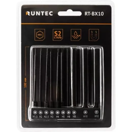 Набор бит HEX 10 предметов RUNTEC RT-BX10