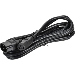 Кабель электропитания IEK ITK PDU 3х1,5 3М с разъёмами С13-C14 PC-C13C14-3M