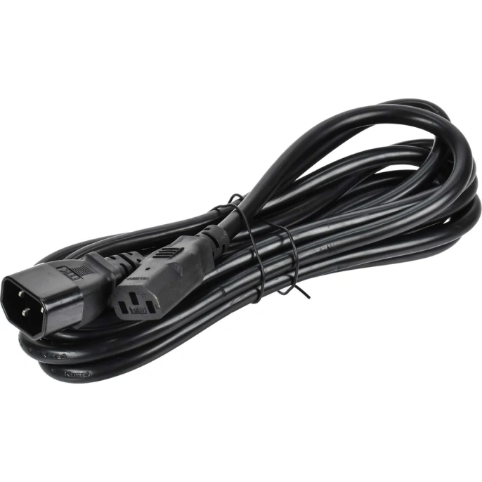 Кабель электропитания IEK ITK PDU 3х1,5 3М с разъёмами С13-C14 PC-C13C14-3M