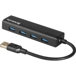 Универсальный USB-разветвитель DEFENDER Quadro Express USB3.0, 4 порта 83204