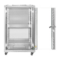 Шкаф телекоммуникационный 19" напольный 18U ExeGate EC-FS-18U.600.800.G.GREY 19”, 18U, 600x800x987mm ШхГхВ , передняя дверь закаленное стекло, задняя перфорированная дверь, EX301396RUS