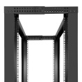 Стойка ExeGate EOR2-42U.1000.BLACK (открытая телекоммуникационная 19", 42U, двухрамная, усиленная, с роликовыми опорами, раздвижная, В2055хШ600х Г(550-790) мм, цвет черный RAL 9004) EX301164RUS