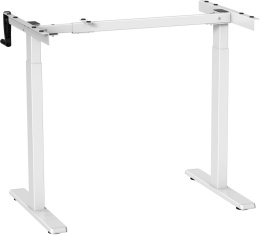 Подстолье Cactus CS-MDF-WT механический каркас белый 133x72x60см