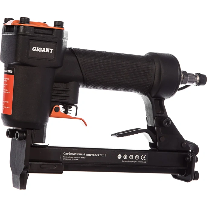Скобозабивной пистолет (скобы 80/GA21; размер скоб 6-16 мм; кейс) Gigant SG15