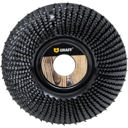 Шлифовальный диск по дереву 125x22.23 мм, изогнутый GRAFF 231125