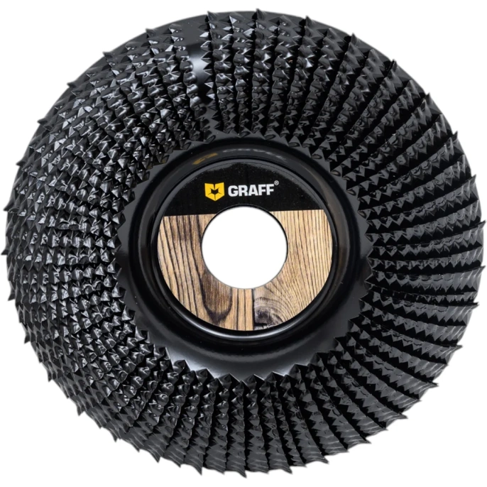 Шлифовальный диск по дереву 125x22.23 мм, изогнутый GRAFF 231125
