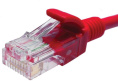 Патч-корд SUPRLAN 10-0152, вилка RJ-45, вилка RJ-45, кат.5E, LSZH, 1м, красный
