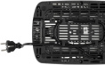 Тостер Hyundai HYT-2302 800Вт черный/серебристый