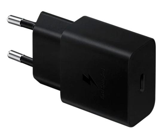 Сетевое зарядное устройство Samsung EP-T1510N,  USB-C, 15Вт, 2A, черный [ep-t1510nbegru]